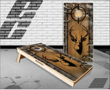Buck Head Wood Camo Cornhole Boards