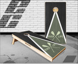 Lake Life Paddles Olive Cornhole Boards