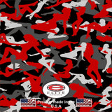Red Trucker Girl Camo 15"x52" or 24"x52" Truck/Pattern Print Tree Real Camouflage Sticker Roll or Sheet