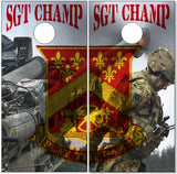 103rd artillery Cornhole Wrap