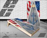 2A Amendment Angle Triangle Cornhole Boards