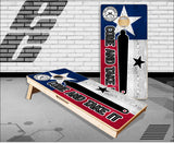 2a Come And Take It Cannon Texas Flag Cornhole Boards
