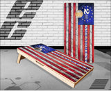 2nd Amendment Flag Cornhole Boards