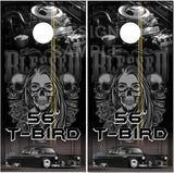 56 T Bird Cornhole Wrap