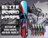 Abstract Wheels Snowboard Vinyl Wrap Graphic Decal Sticker