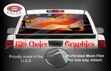 American Bow Hunter Sunset Rear Window Wrap