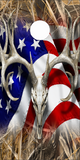 American Deer Tallgrass Duck Camo Cornhole Wrap