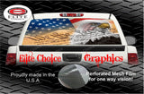 American Flag Constitution Eagle Rear Window Wrap