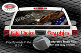 American Flag Eagle Constitution Rear Window Wrap