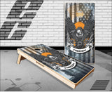 American Motorcycle Freedom Cornhole Boards