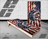 American Wood Buck Deer Cornhole Boards