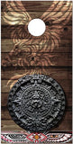 Aztec Calendar Cornhole Wrap