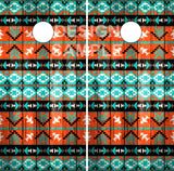 Aztex 2 Cornhole Wrap