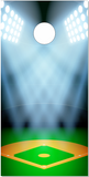 Baseball Field Cornhole Wrap