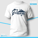 Bass Fish Mountain Unisex T-Shirt