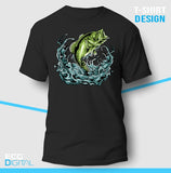 Bass Splash Mountain Unisex T-Shirt