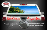 Beach Paradise Rear Window Wrap