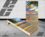 Beach Scene 2 Cornhole Boards