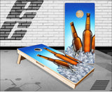 Beer Bottles Cornhole Boards