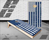 Blue Flag Cornhole Boards