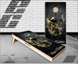 Bow Hunter Wood Cornhole Boards