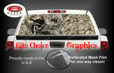 Bow Reaper Obliteration Buck Camo Rear Window Wrap