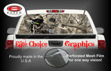 Bow Reaper Obliteration Camo Rear Window Wrap