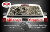 Bow Reaper Obliteration Skull Camo Rear Window Wrap