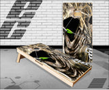 Bow Reaper Tallgrass Camo Cornhole Boards