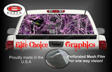 Bow Reaper Tallgrass Pink Camo Rear Window Wrap