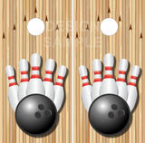 Bowling Wood UV Direct Print Cornhole Tops