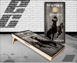 Bucking Horse John Wayne Cornhole Boards