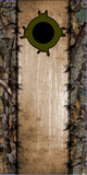 Camo Wicked Barbwire Cornhole Wrap