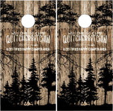 Camp Camping Quit Your Bitchin UV Direct Print Cornhole Tops