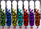 Checkers Snowboard Vinyl Wrap Graphic Decal Sticker