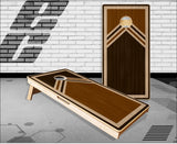 Chevron Wood 2 Cornhole Boards