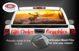 Deer Sunset Rear Window Wrap