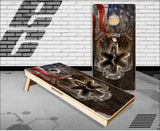 EMS Ghost Cornhole Boards