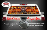 Firefighter First In Devil Walk Rear Window Wrap