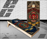 Fire Fighter Rescue Cornhole Boards