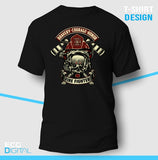 Firefighter Bravery Courage Honor Unisex T-Shirt
