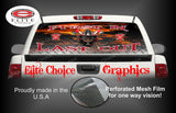 Firefighter First In Rear Window Wrap