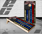 First Responders Flag Cornhole Boards