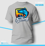 Fishing Mountain Unisex T-Shirt