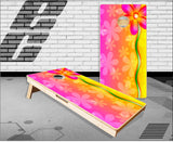Flower Power Cornhole Boards