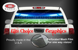 Football Field Stadium Lights Rear Window Wrap