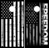 Freedom American Flag Cornhole Tops