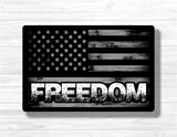 Freedom American Flag Wood Print