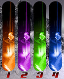 Fusion Snowboard Vinyl Wrap Graphic Decal Sticker