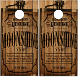 Genuine Moonshine UV Direct Print Cornhole Tops